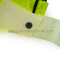 Cycle use reflective waist safety belt